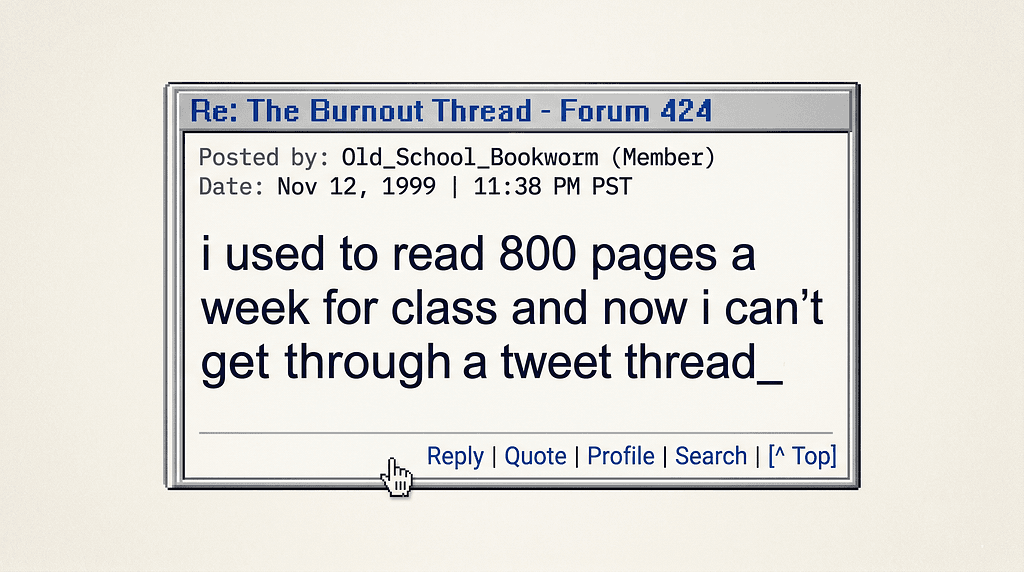 Let’s reverse our brain rot. screenshot